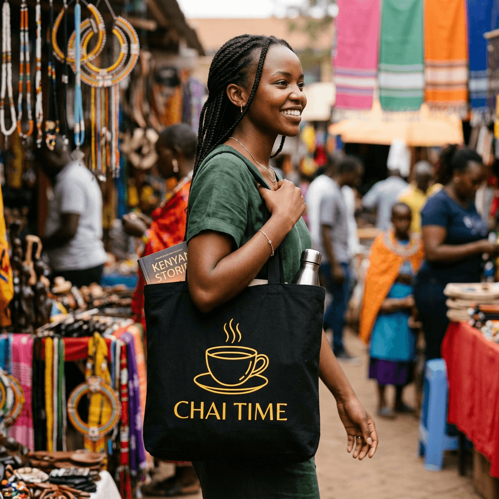 Chai Time Tote image