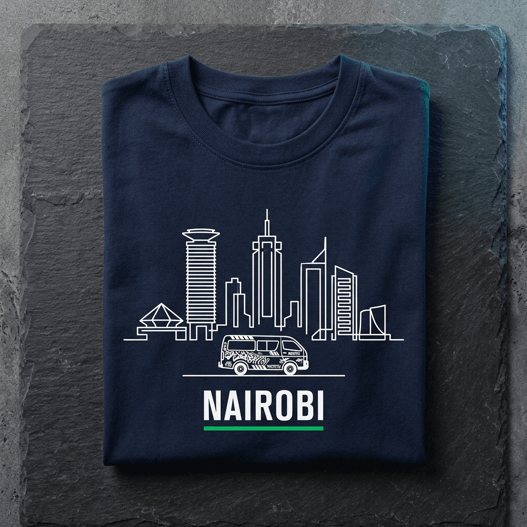 Nairobi Skyline Tee image