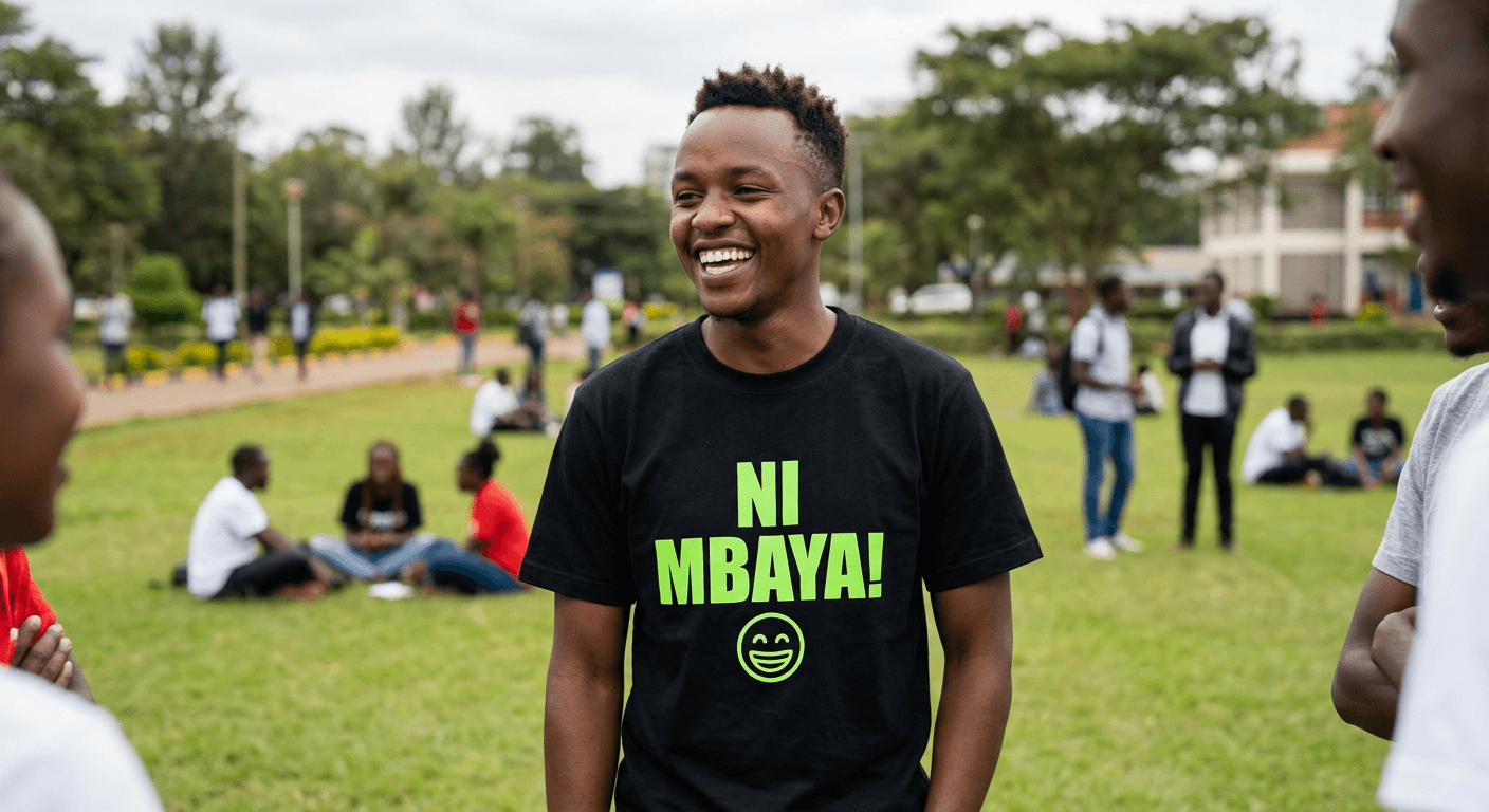 NI MBAAAYAA Tee image