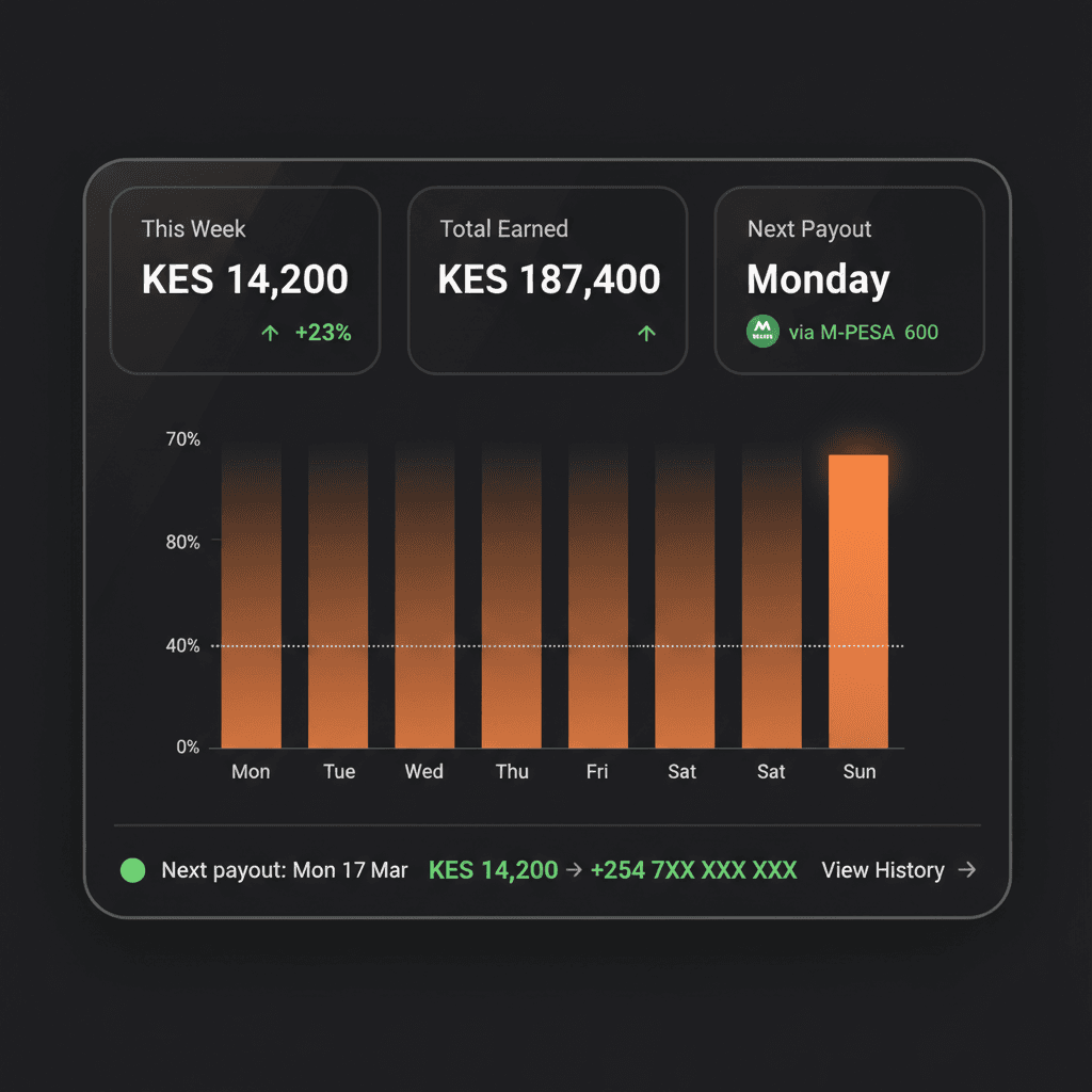 Get paid M-PESA