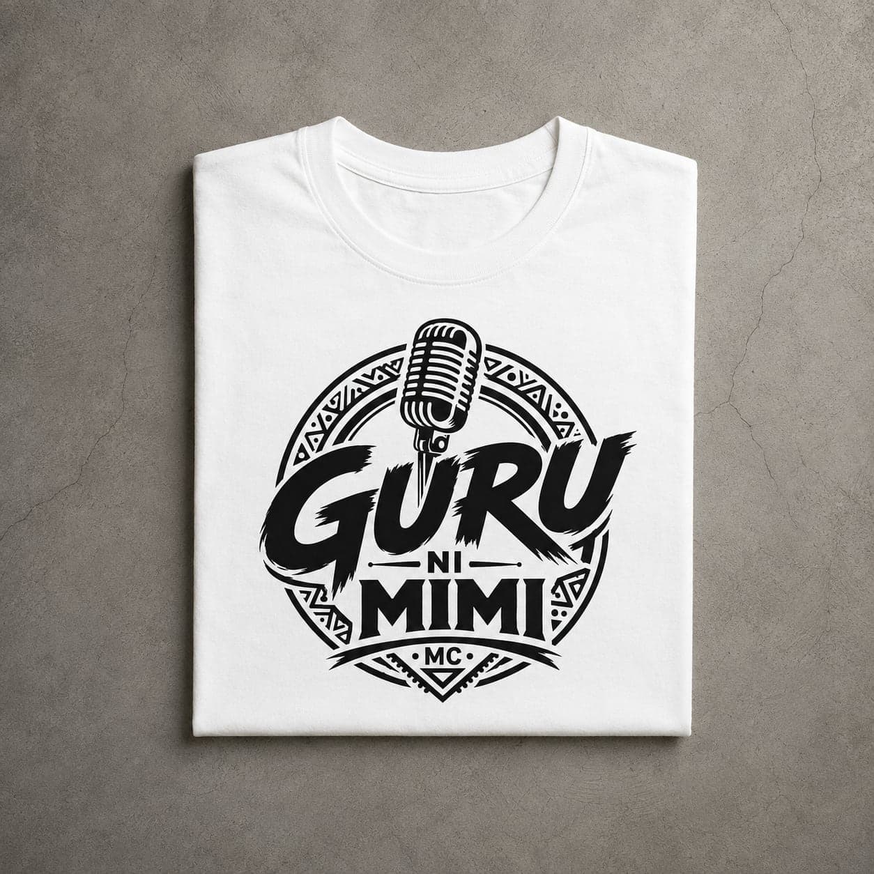 Guru Ni Mimi Tee - Ink image