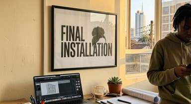 FINAL INSTALLATION Wall Poster