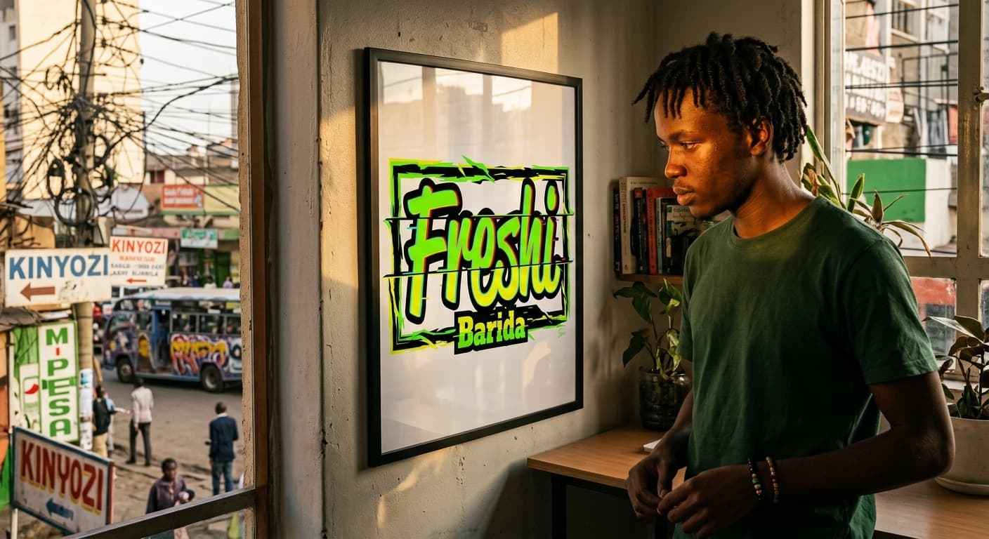 Freshi Barida Dragon Wall Poster image
